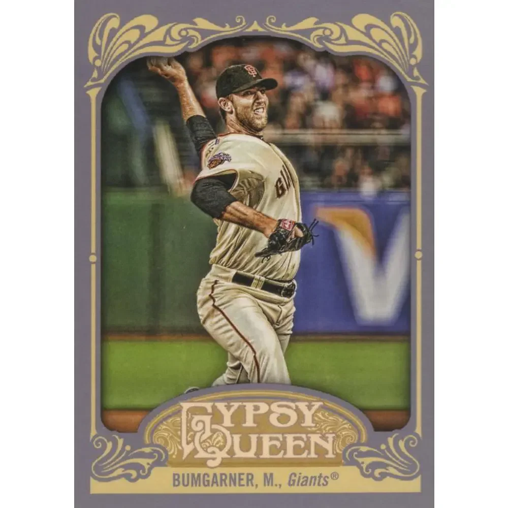 2012 Topps Gypsy Queen Madison Bumgarner # 45 San Francisco Giants